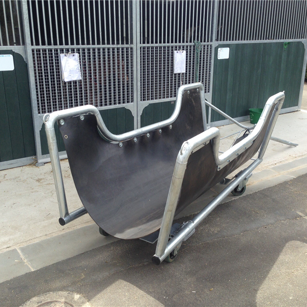 Chariot en V pour transport et autopsie